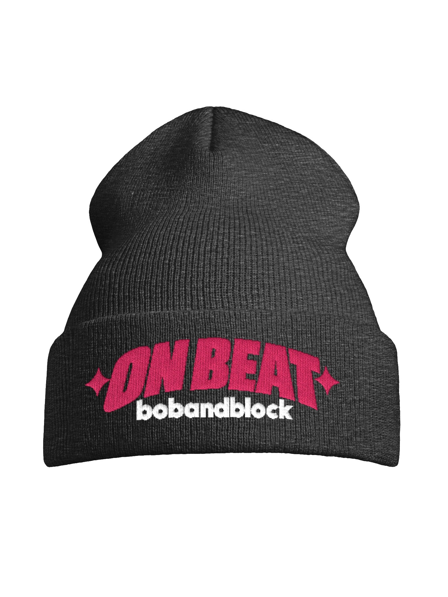 On Beat Embroidered Beanie product image (7)