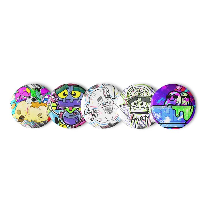 Stressed out buttons product image (2)