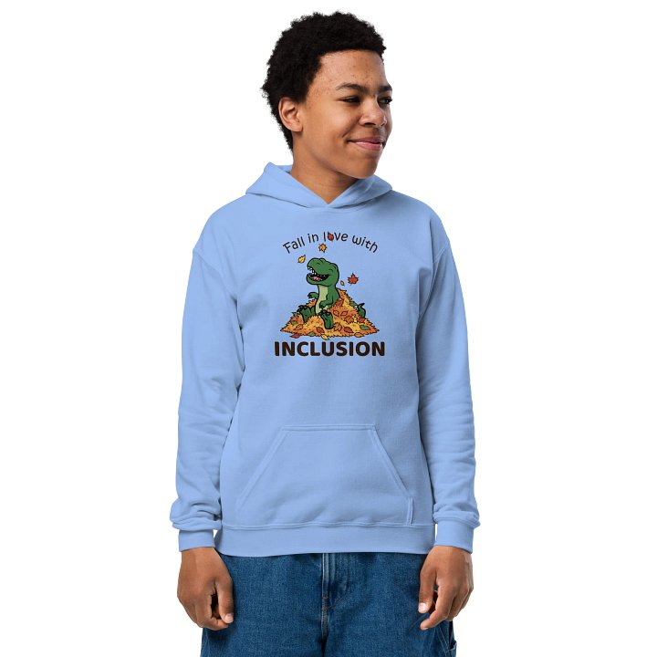Fall in Love with Inclusion - Youth Hoodie product image (1)