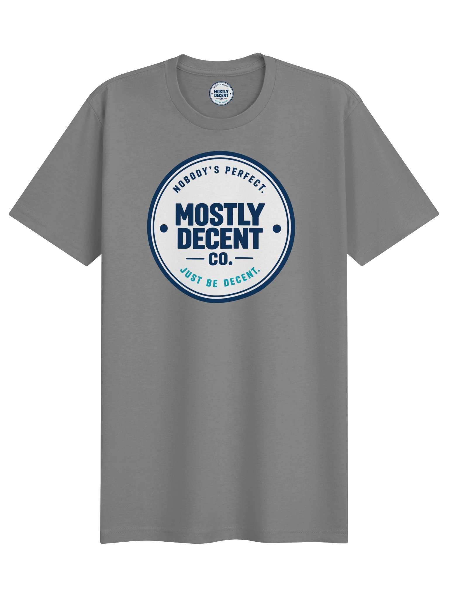 Mostly Decent Co. T-shirt product image (33)