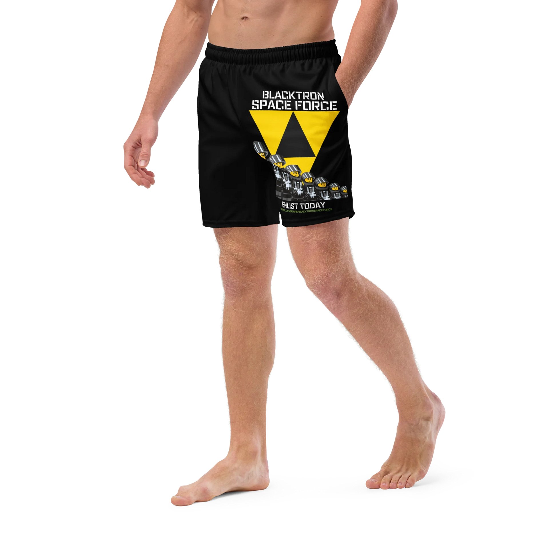 Blacktron Space Force Swim Trunks product image (5)