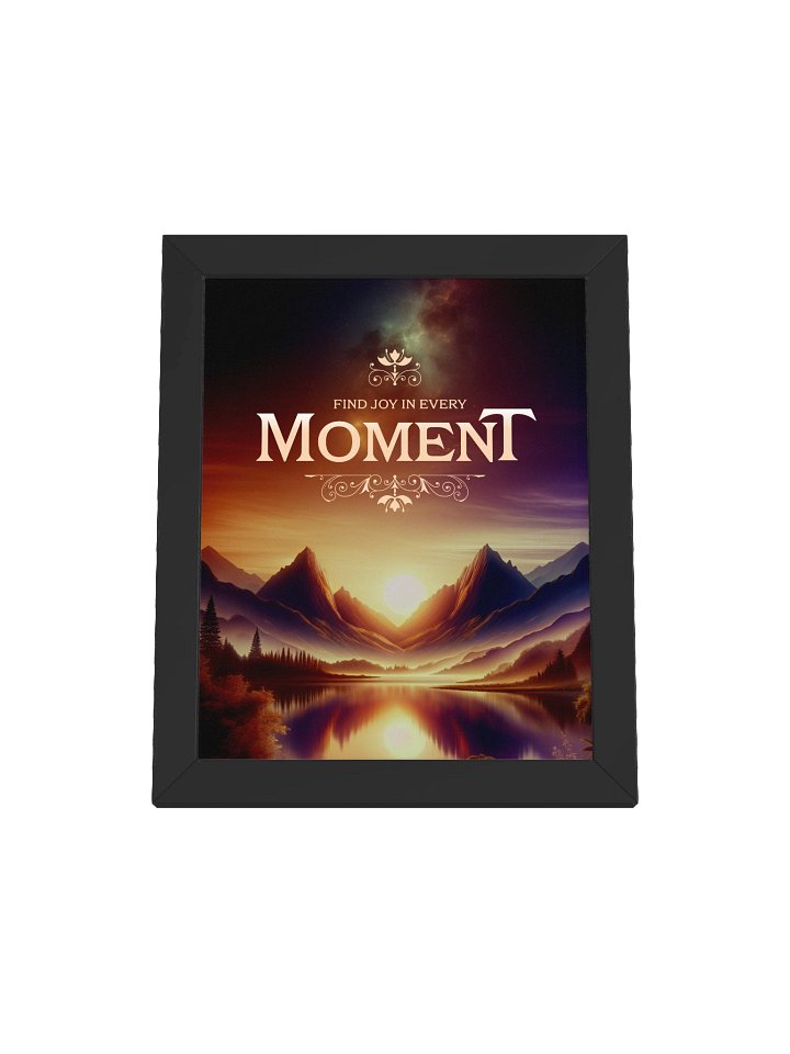 Joyful Reflections - Framed Poster product image (1)