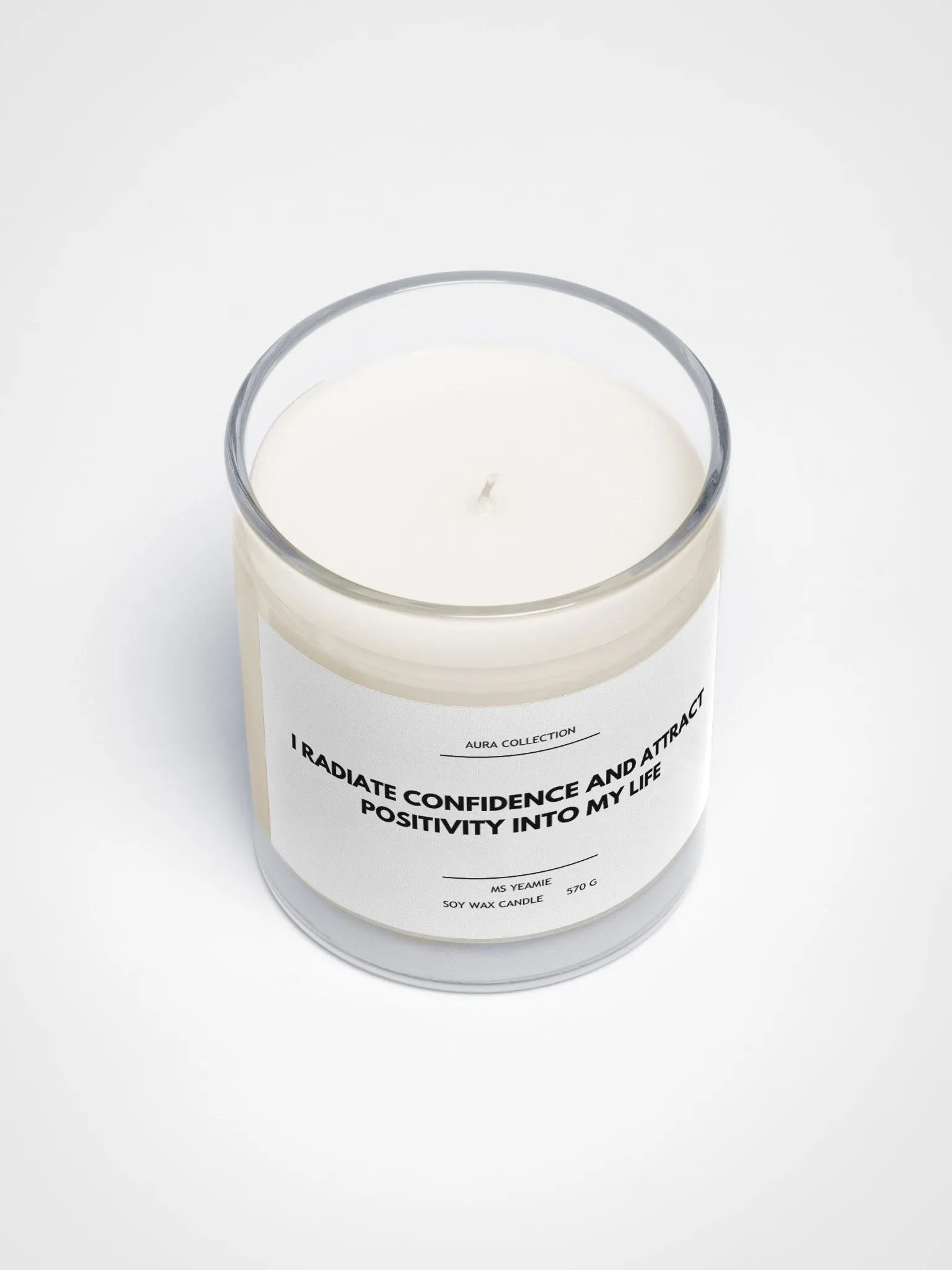 AURA COLLECTION Soy Wax Candle: Radiate Confidence product image (3)