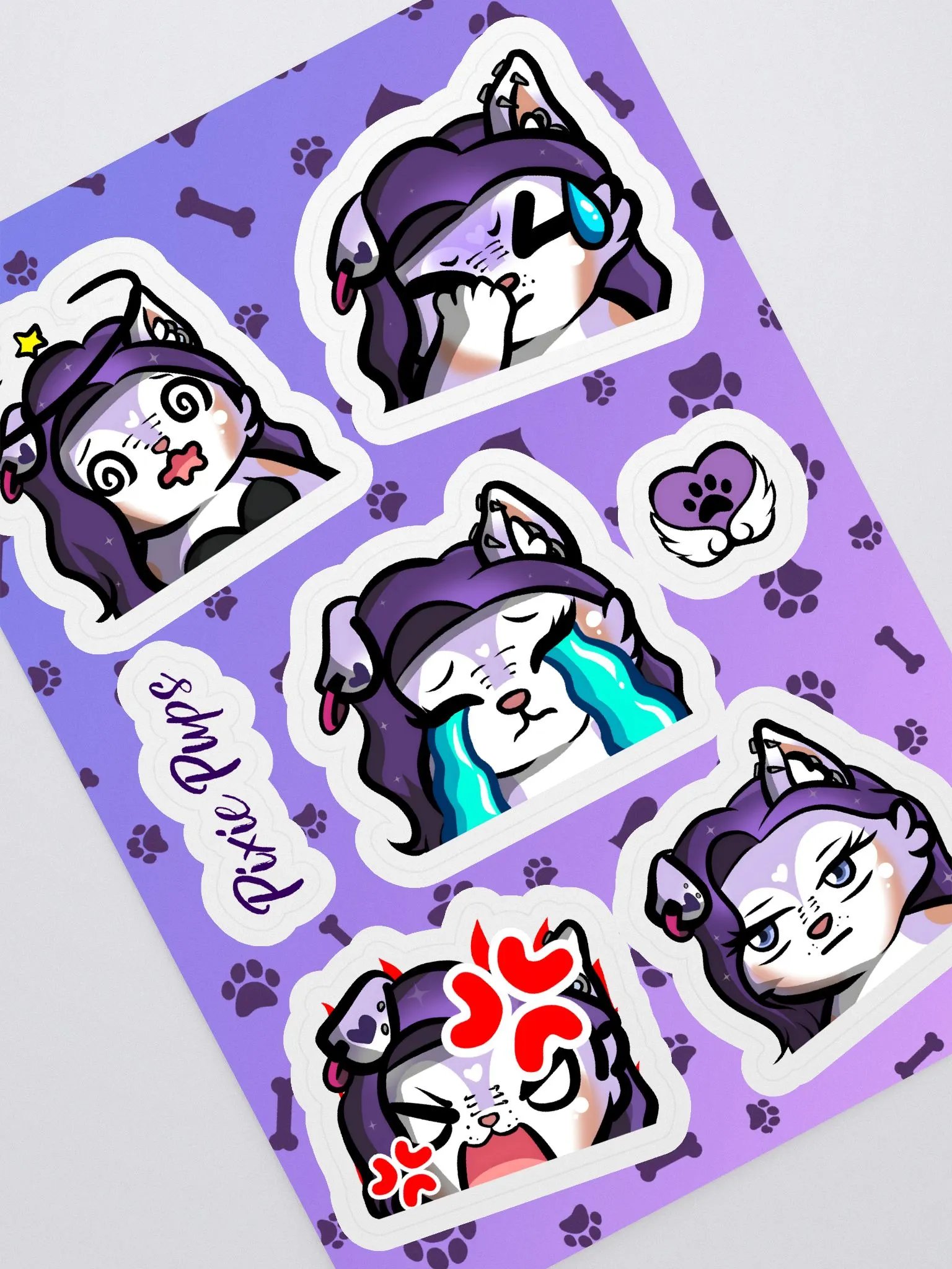 Upsetti Spaghetti Pixie Sticker Pack product image (2)