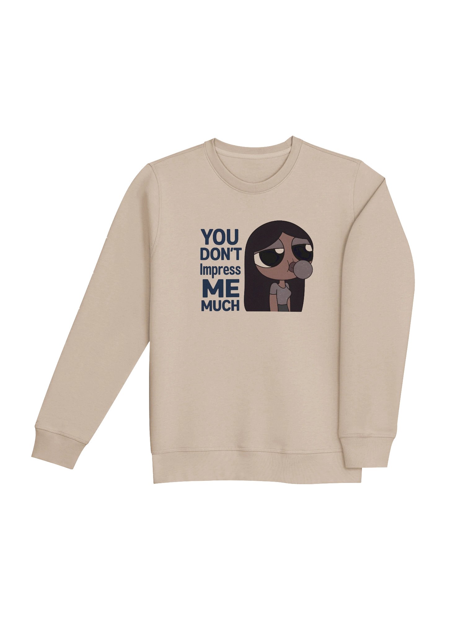 Unimpressed Bubble Blower Organic Sweatshirt product image (4)
