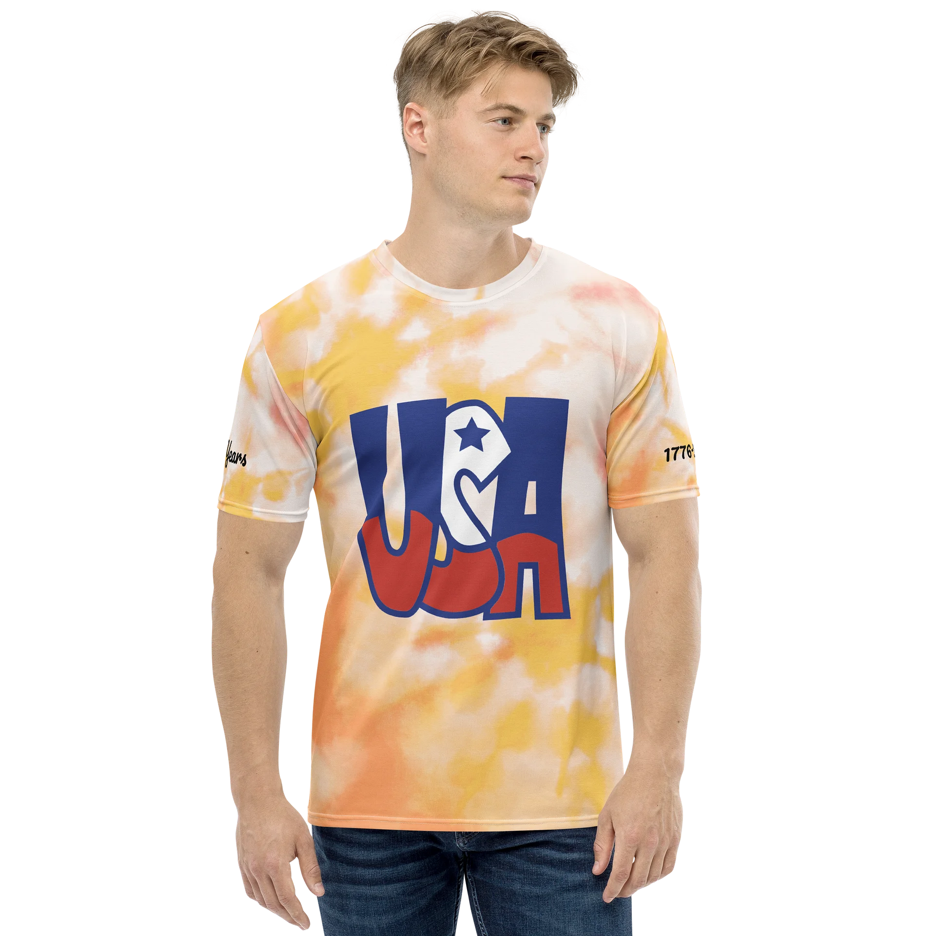 "U.S." Patriotic Pride Tee (Front & Shoulders) product image (1)