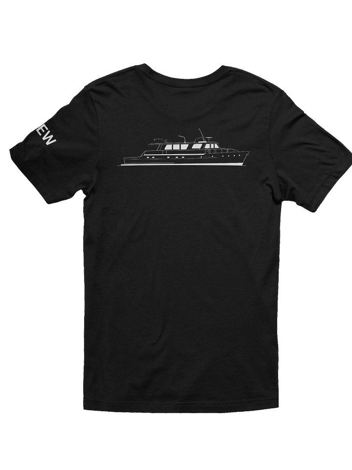 Ladies’ Scoop Neck T-Shirt – Crew Only (CREW on sleeve) product image (2)