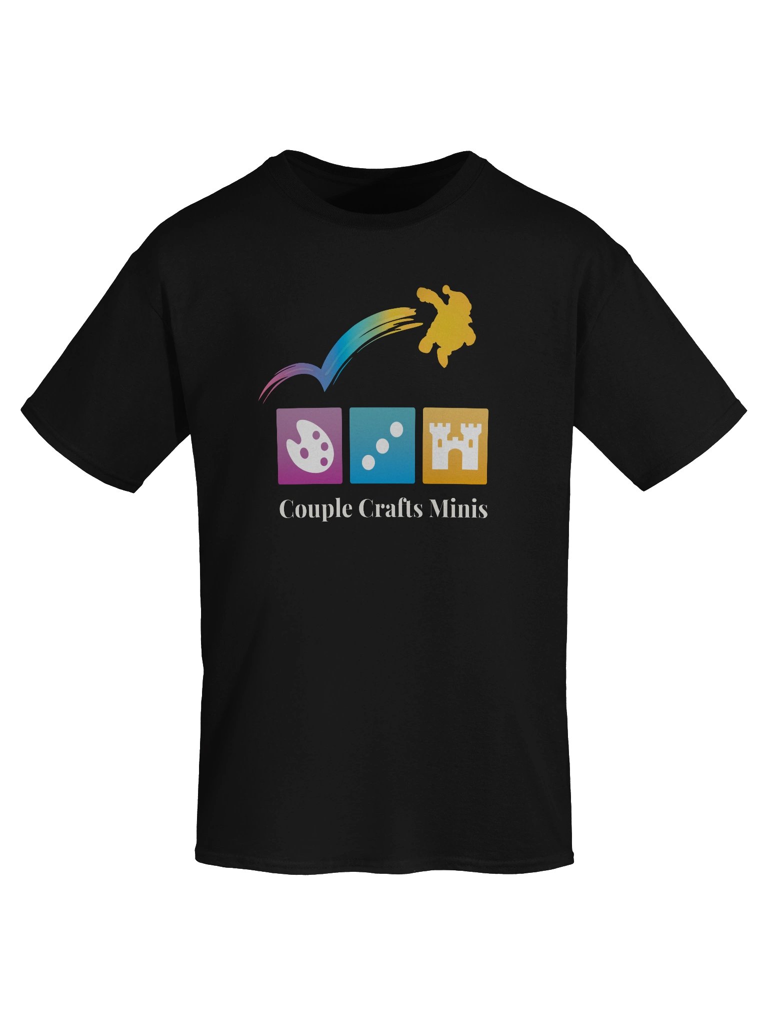 Couple Crafts Minis Woman T-Shirt (Dark Colours) product image (31)