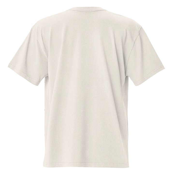 ANTHURIUM COLLAGE (front only) - Oversized Faded T-Shirt product image (2)