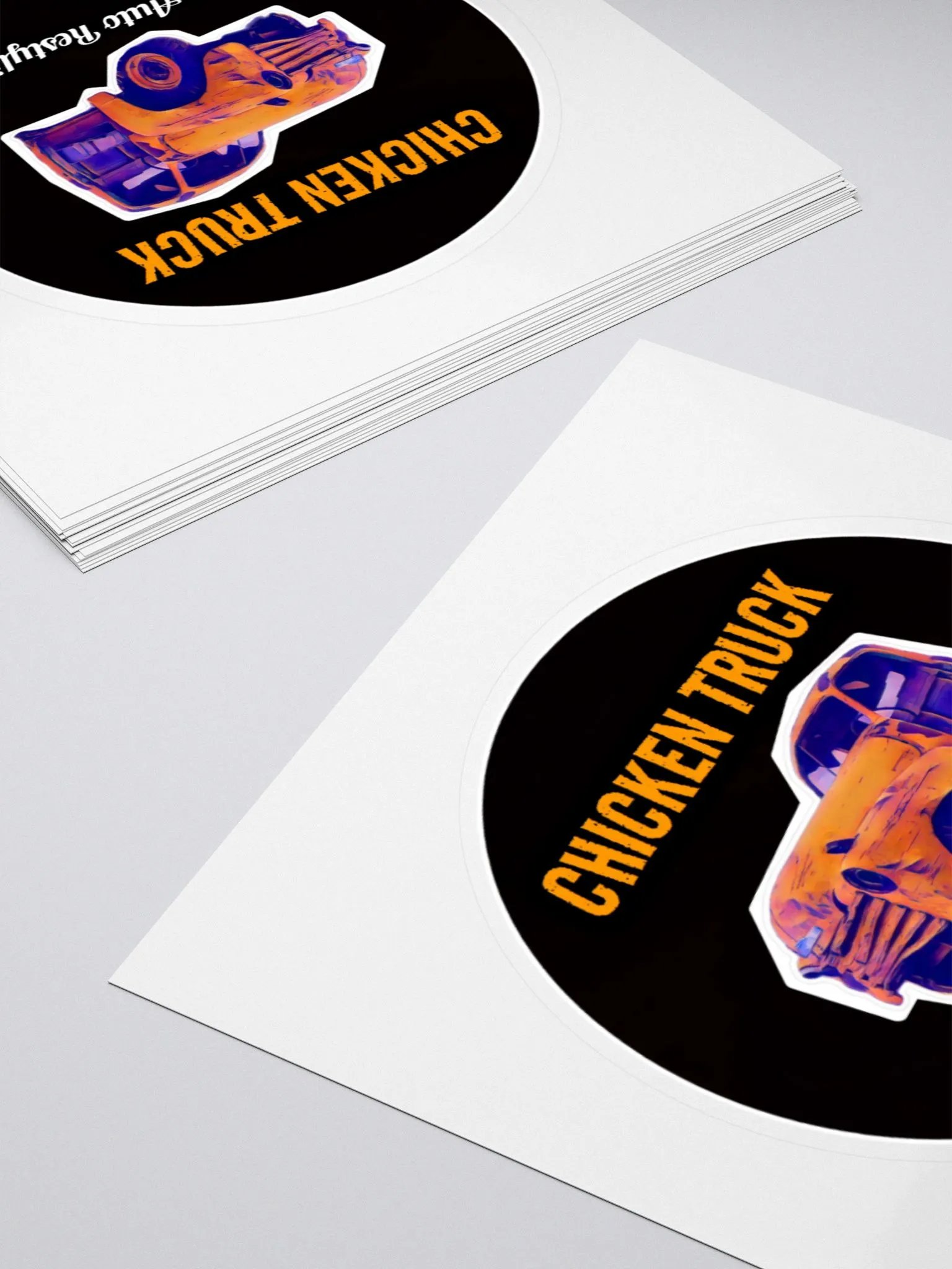 Carter Auto Restyling Chicken Truck Sticker | Carter Auto Restyling