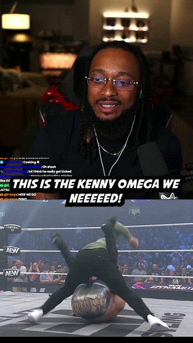 THIS is the Kenny Omega we NEED! #aew #kennyomega #aewdynamite