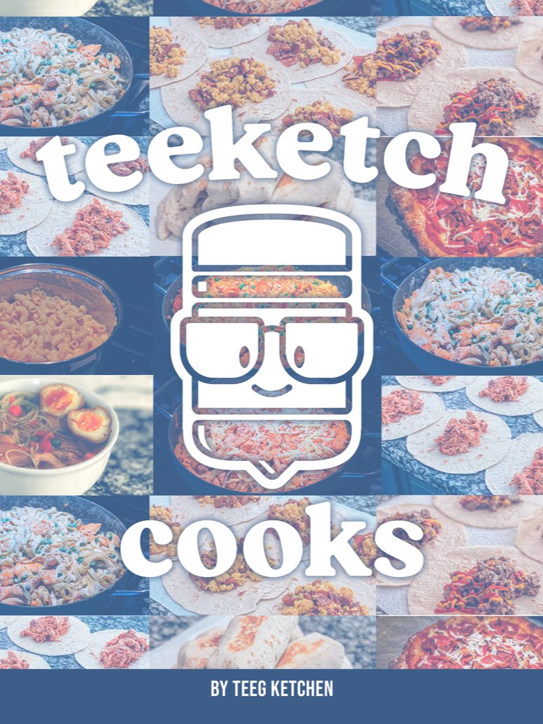 Teeketch Cooks - Recipe Zine product image (1)