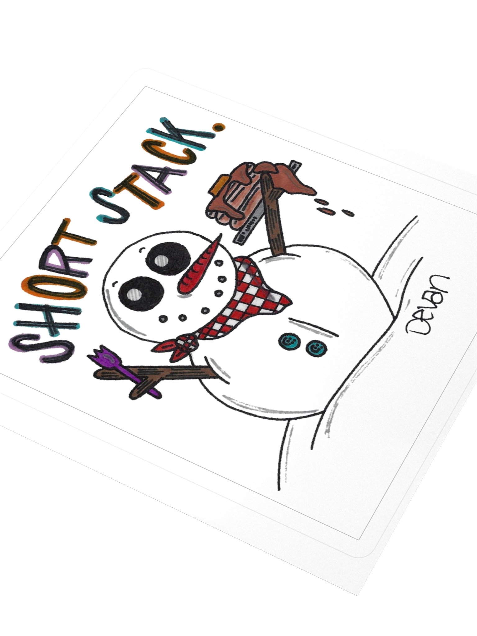 Snow Peeps: Short Stack Sticker product image (3)