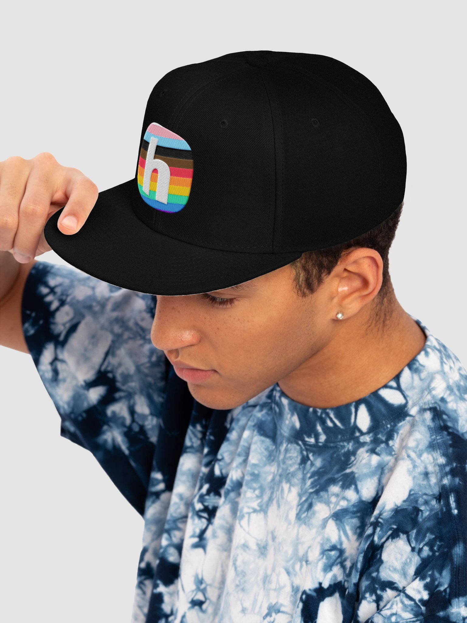 Hack Club Pride Snapback Hat product image (7)