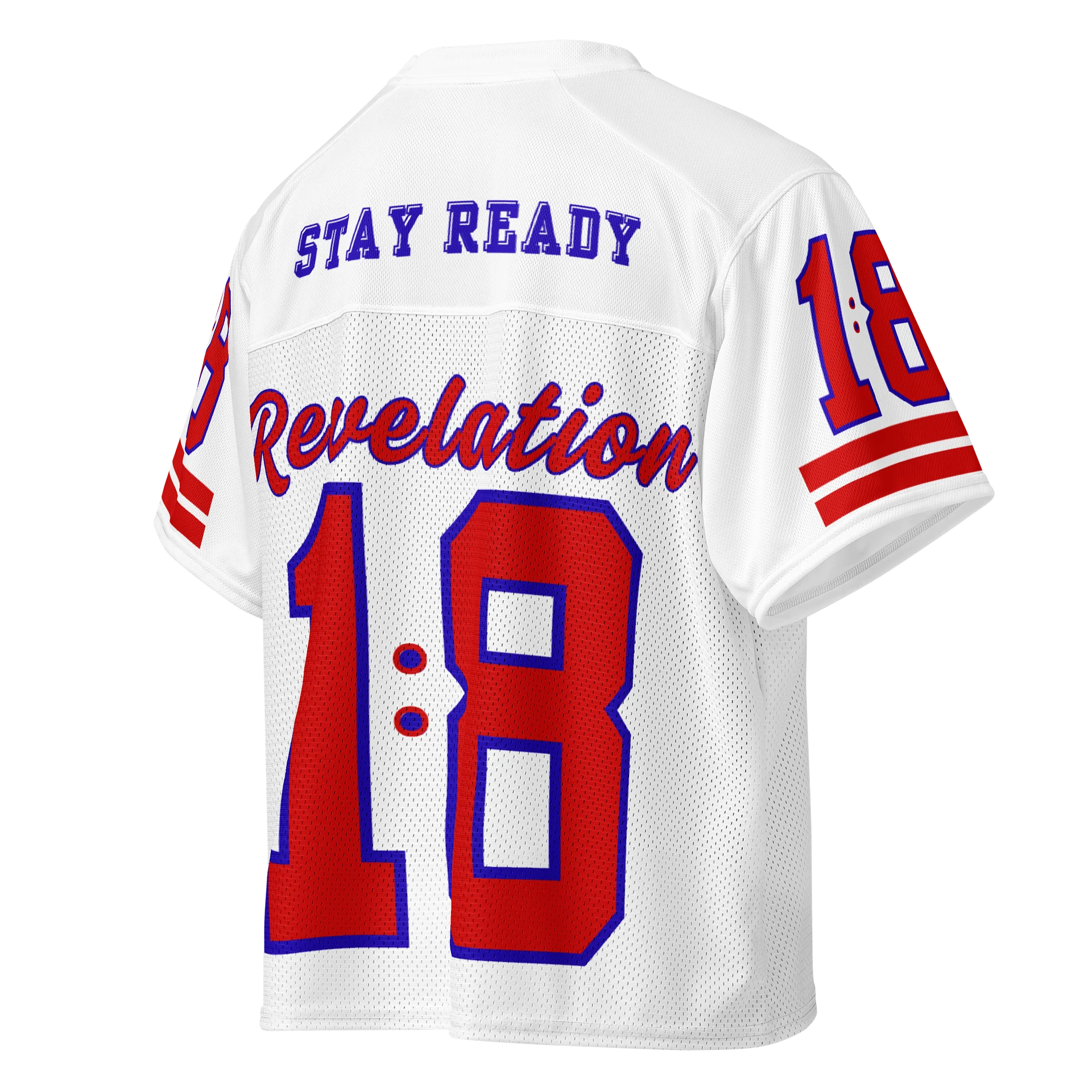 JESUS 18 Red Graphic Jersey product image (4)