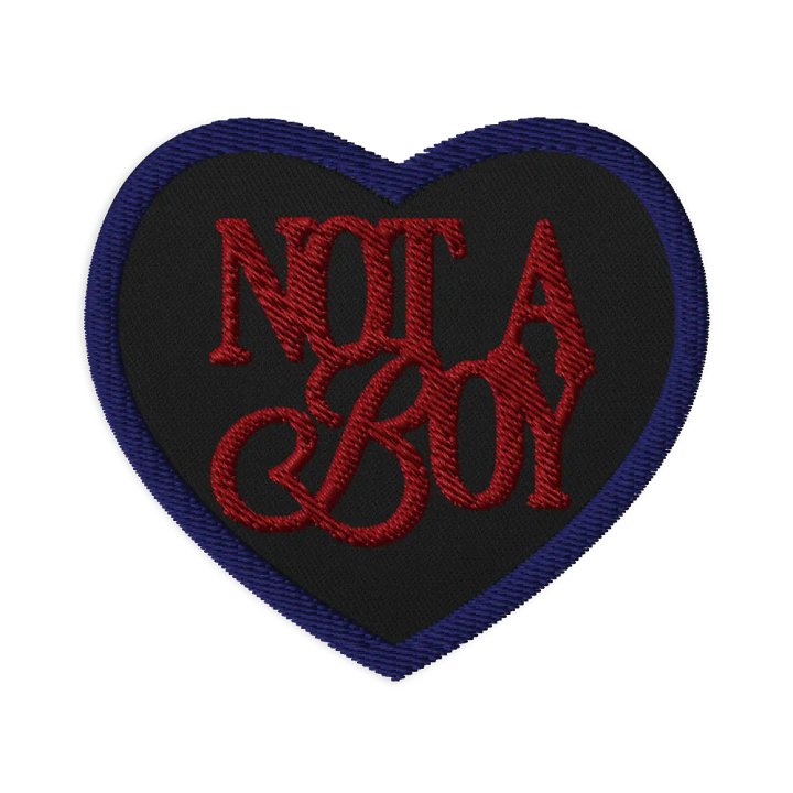 Not A Boy - Patch product image (1)