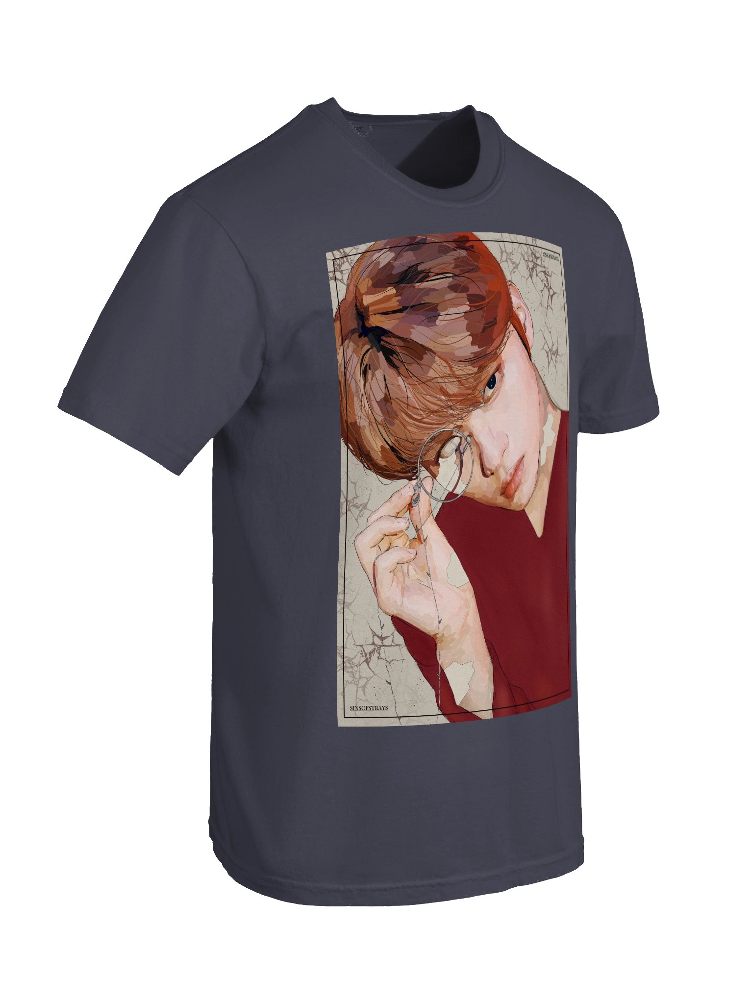 Cracked Minho T-Shirt product image (52)