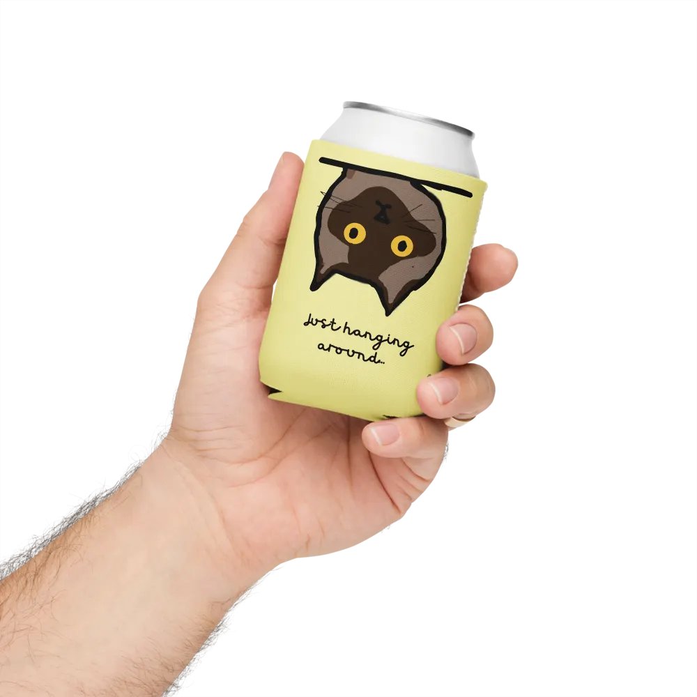 Just Hangin' Around Can Cooler Sleeve - Perfect for parties! product image (4)