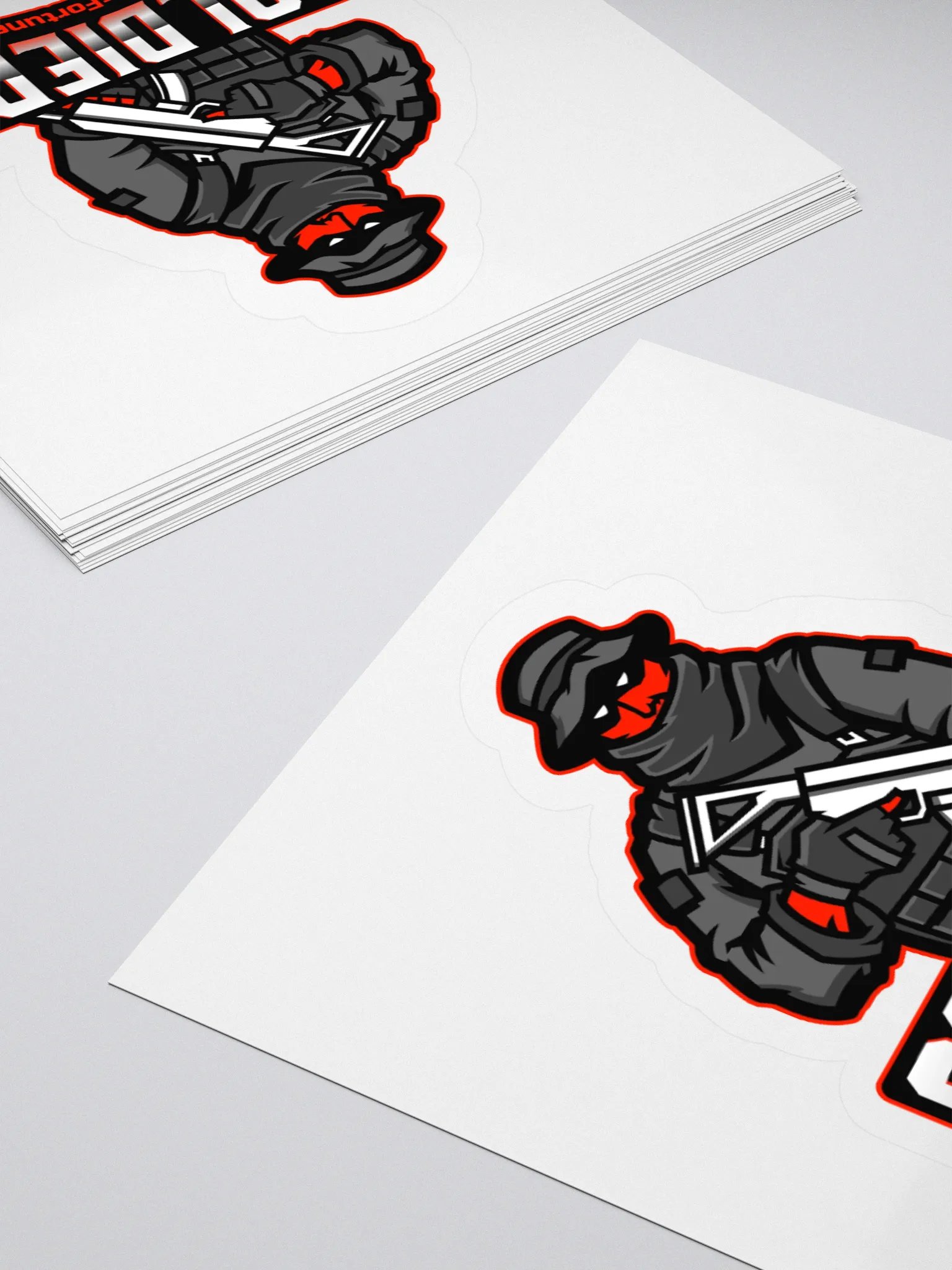 Soldiers of MisFortune Kiss Cut Stickers product image (15)