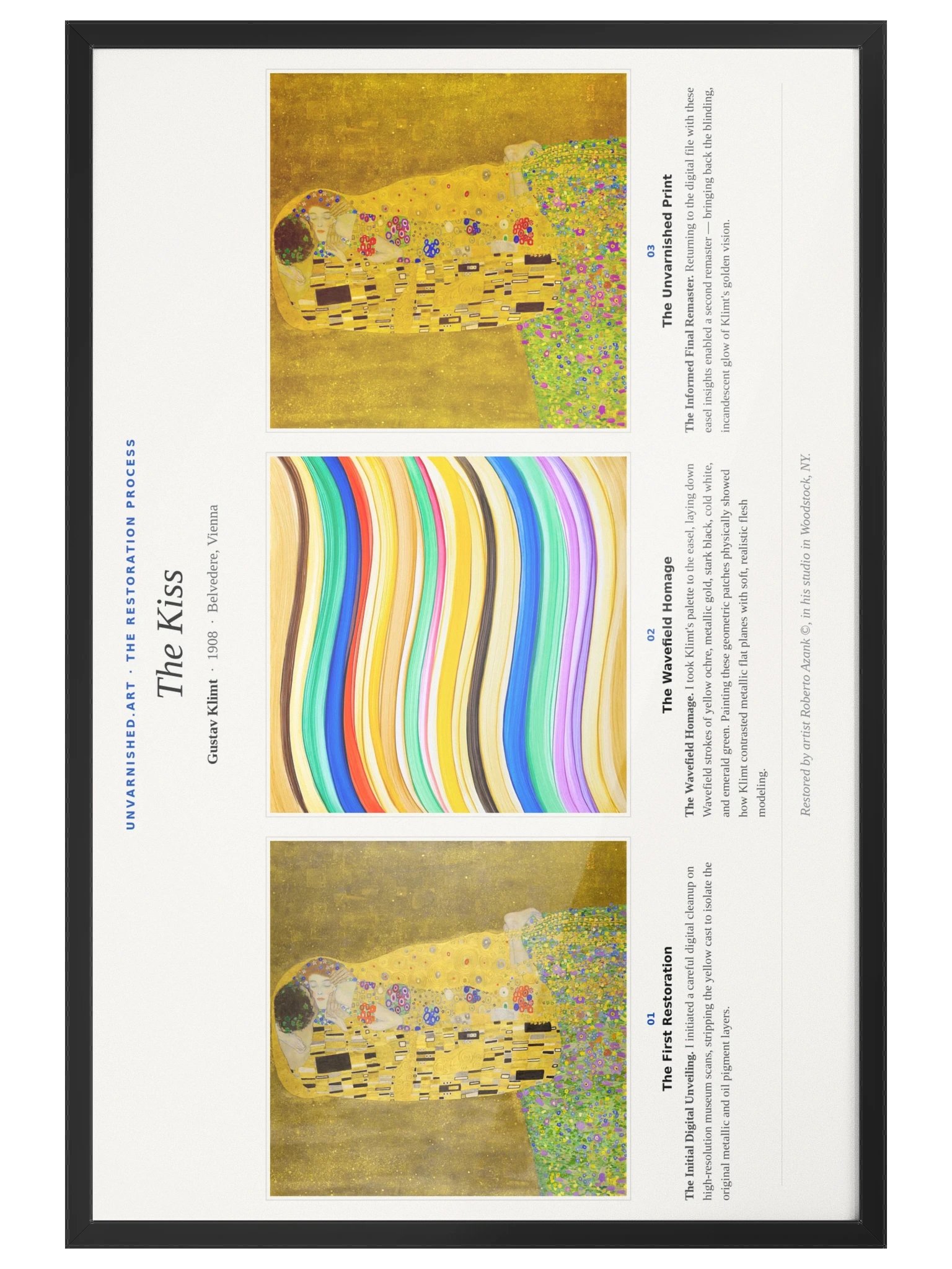 The Kiss — Framed Process Poster product image (4)