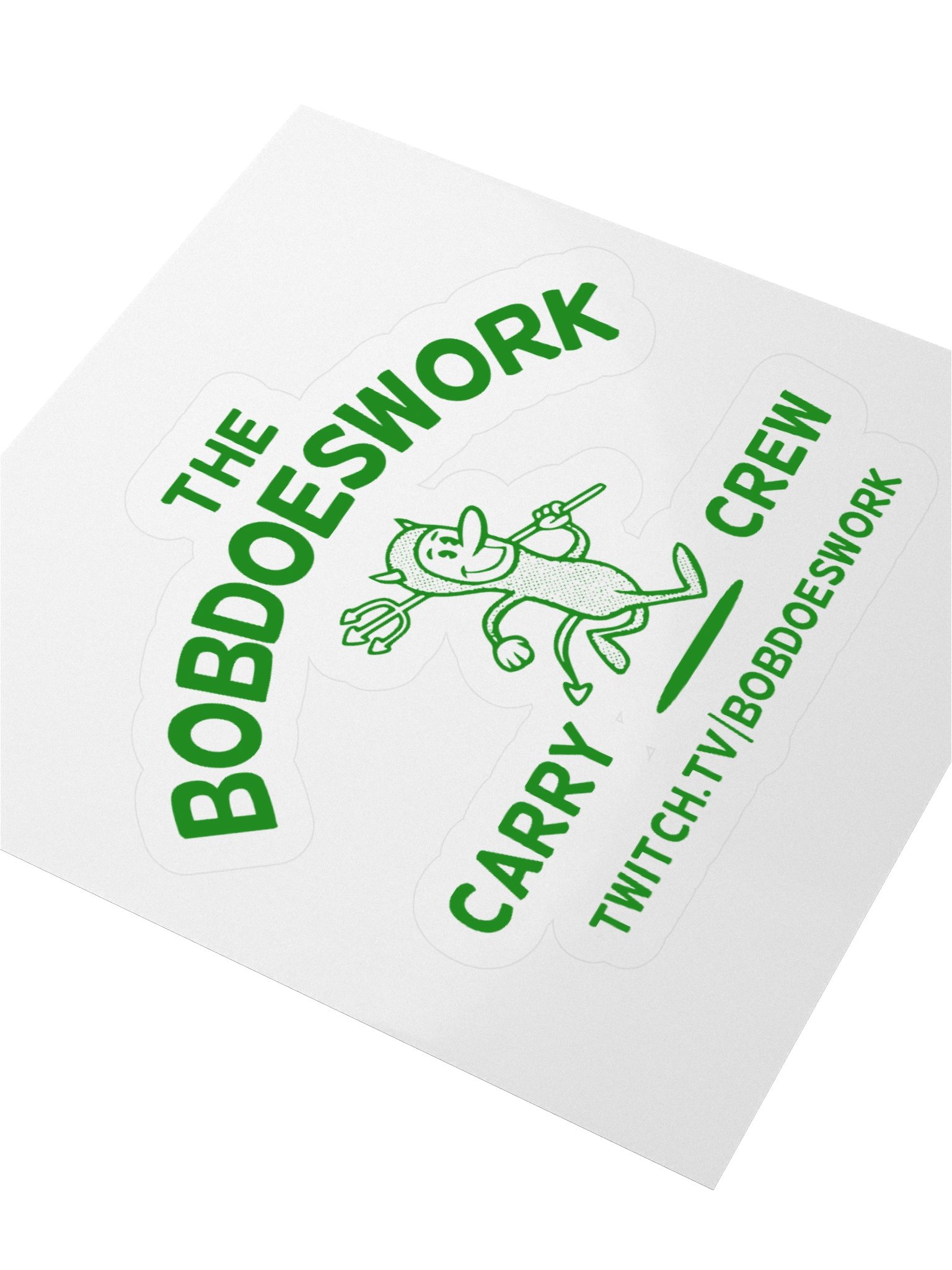The BobDoesWork Carry Crew - Stickers! product image (7)