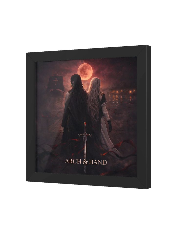 Arch & Hand Framed Matte Poster product image (2)
