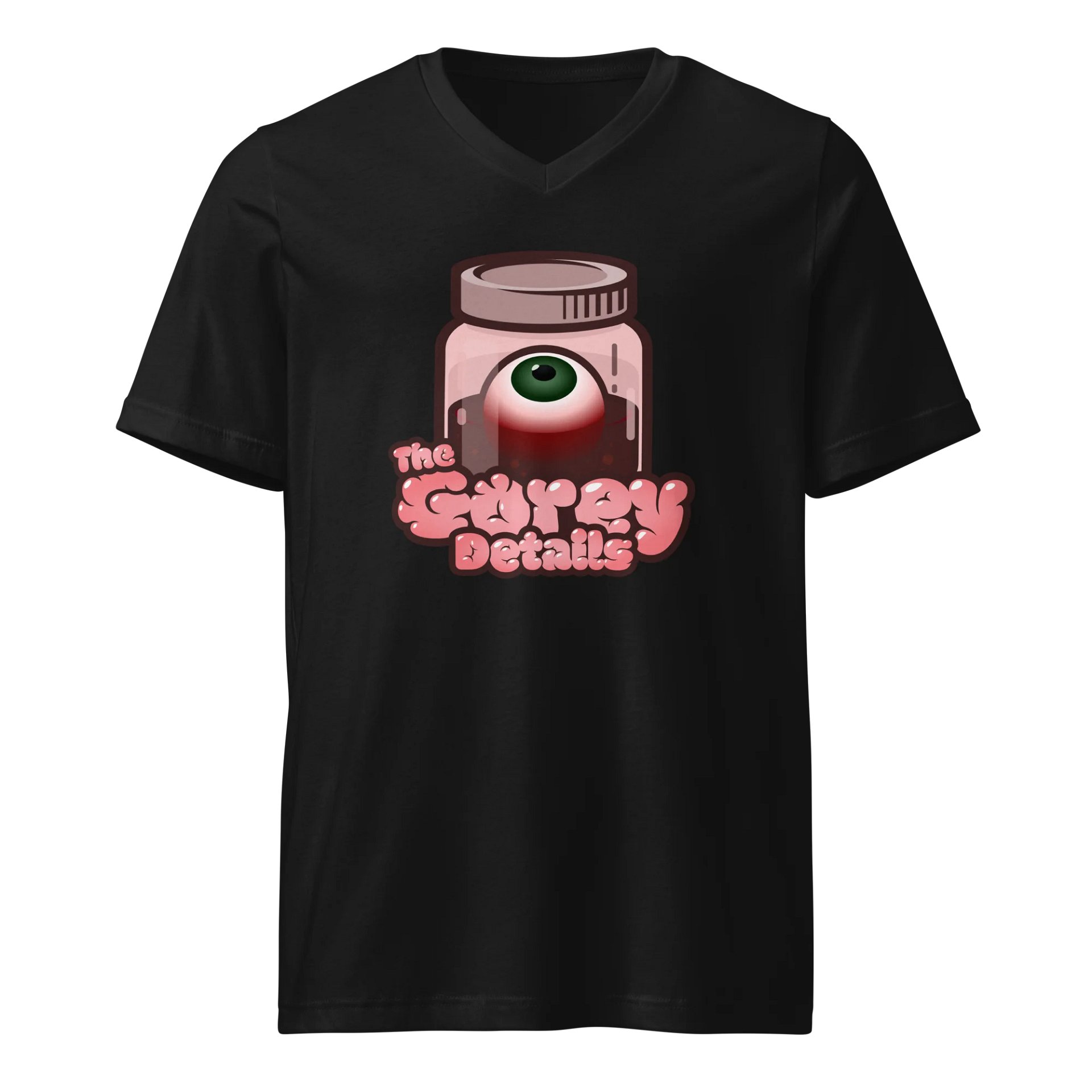 Full Logo Color - Bella+Canvas Short Sleeve V-Neck Jersey T-Shirt product image (1)