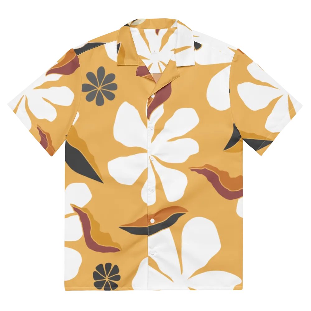 Tropical Breeze Floral Hawaiian Shirt product image (10)