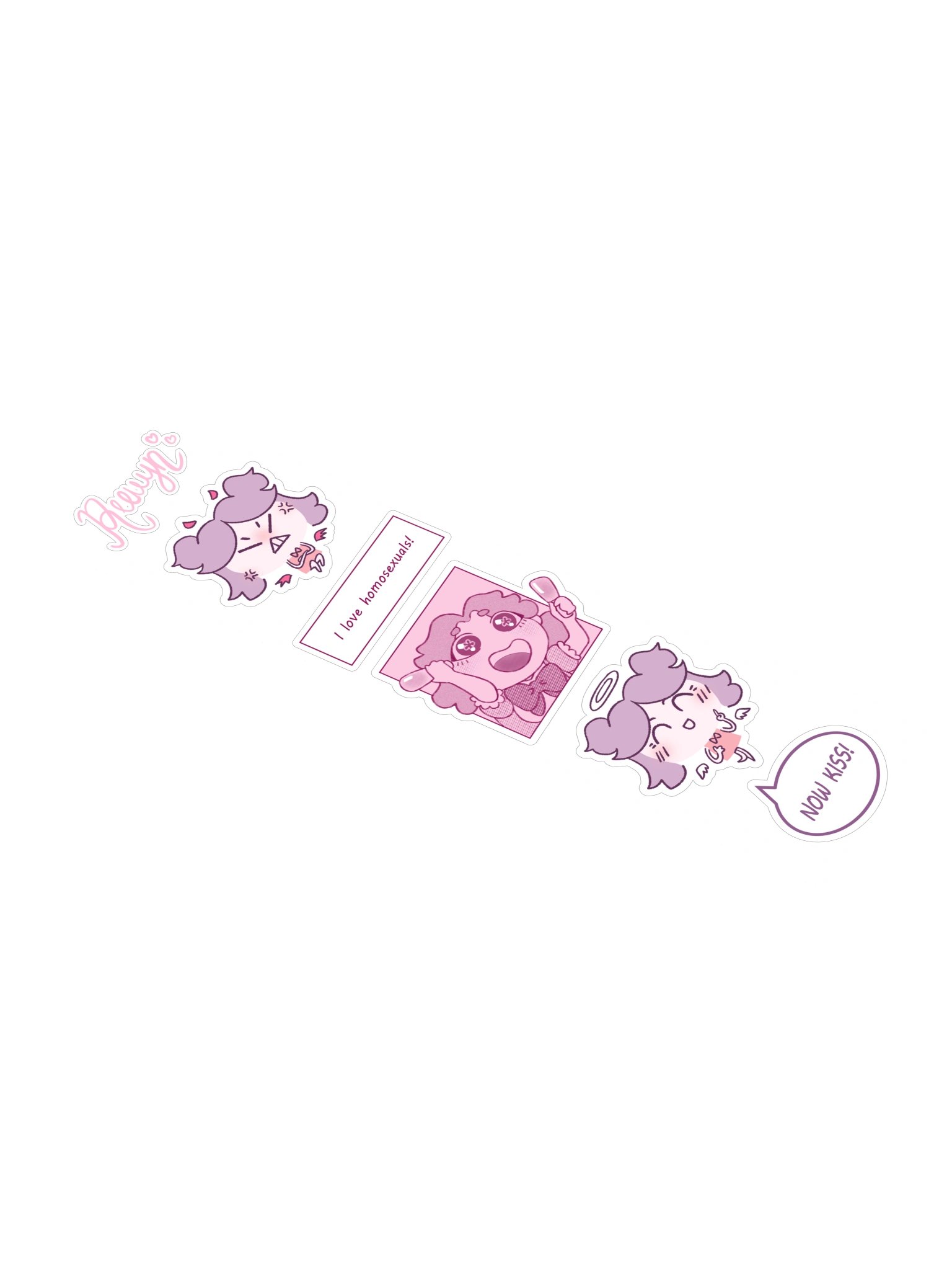 The PINK sticker sheet! Artist Edition product image (3)