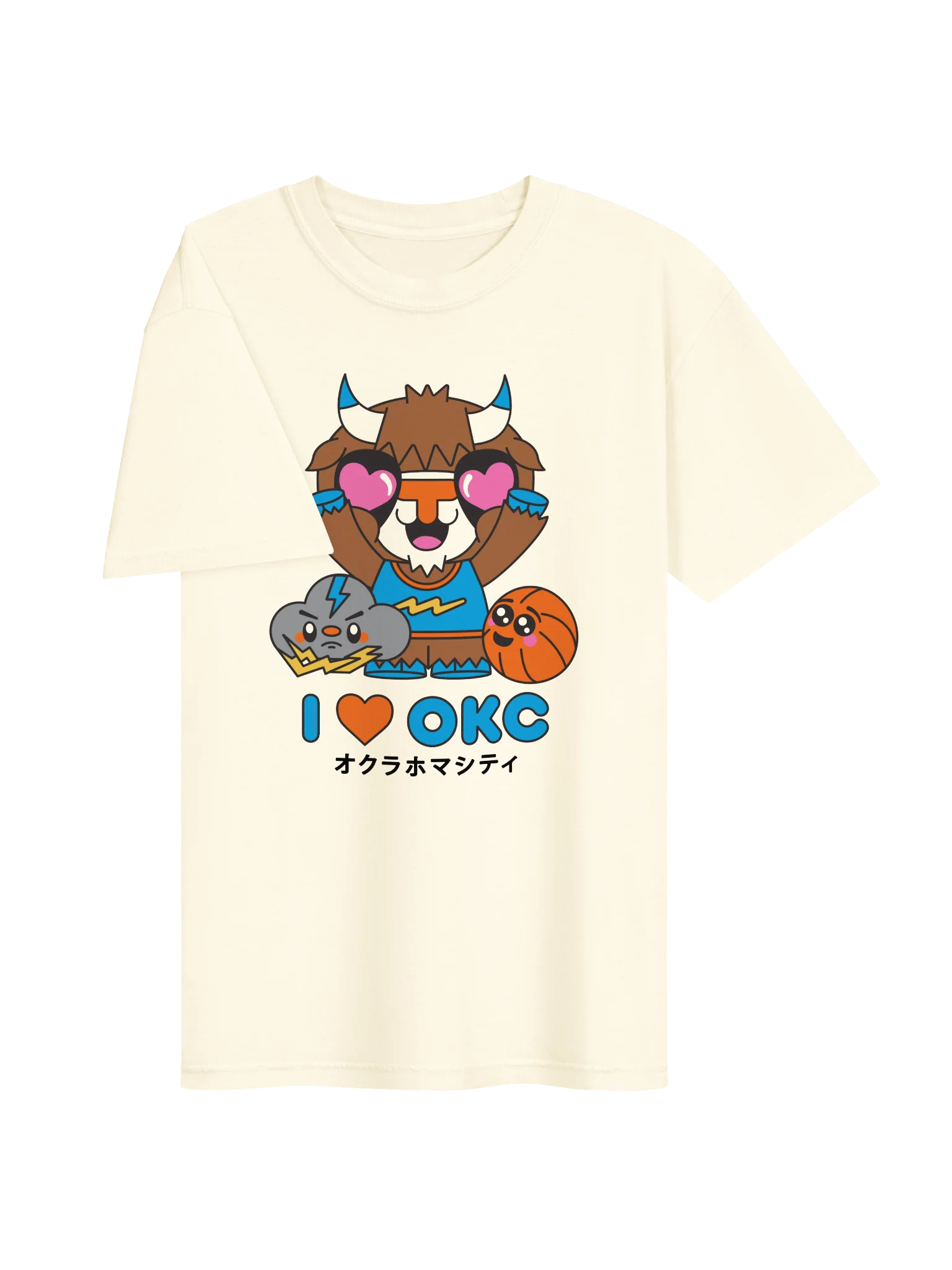 I Heart OKC Kawaii Tee product image (6)