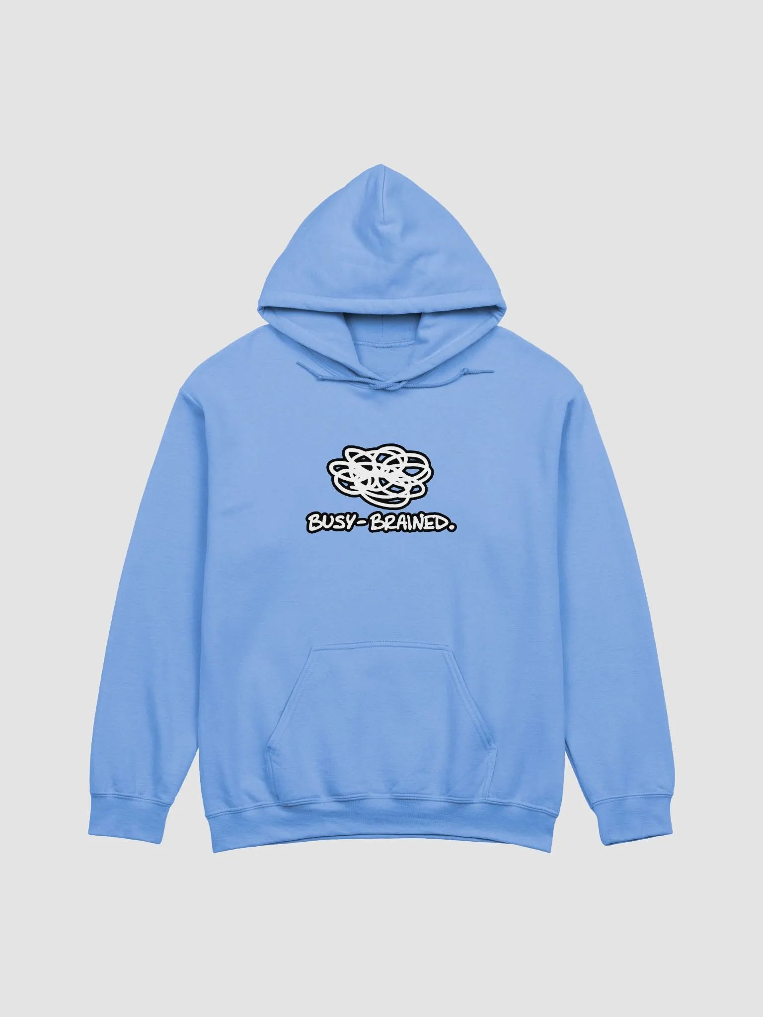 BUSY-BRAINED (lined design) classic hoodie product image (14)
