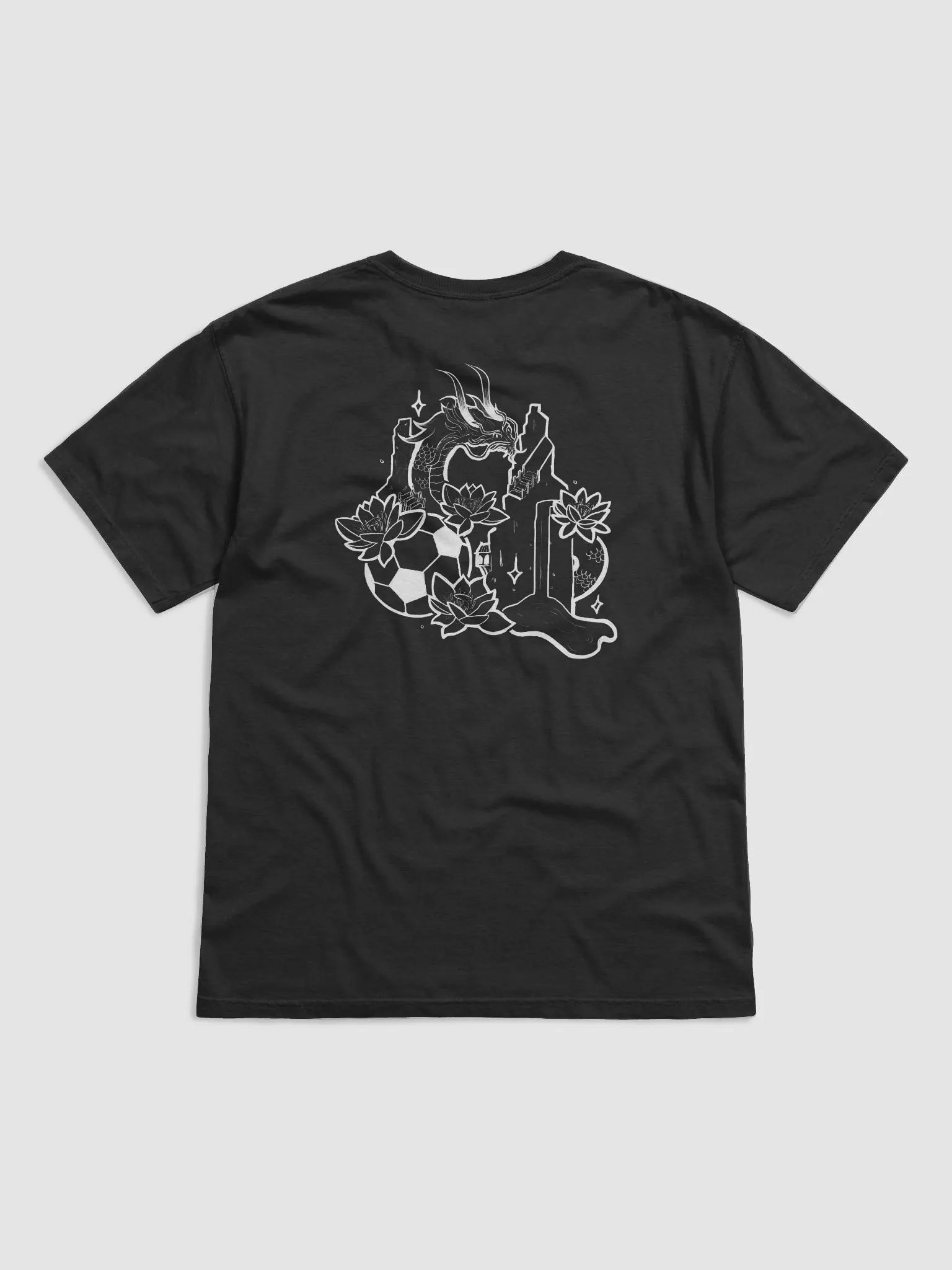 Maqwell Dragon Lotus T-Shirt product image (4)