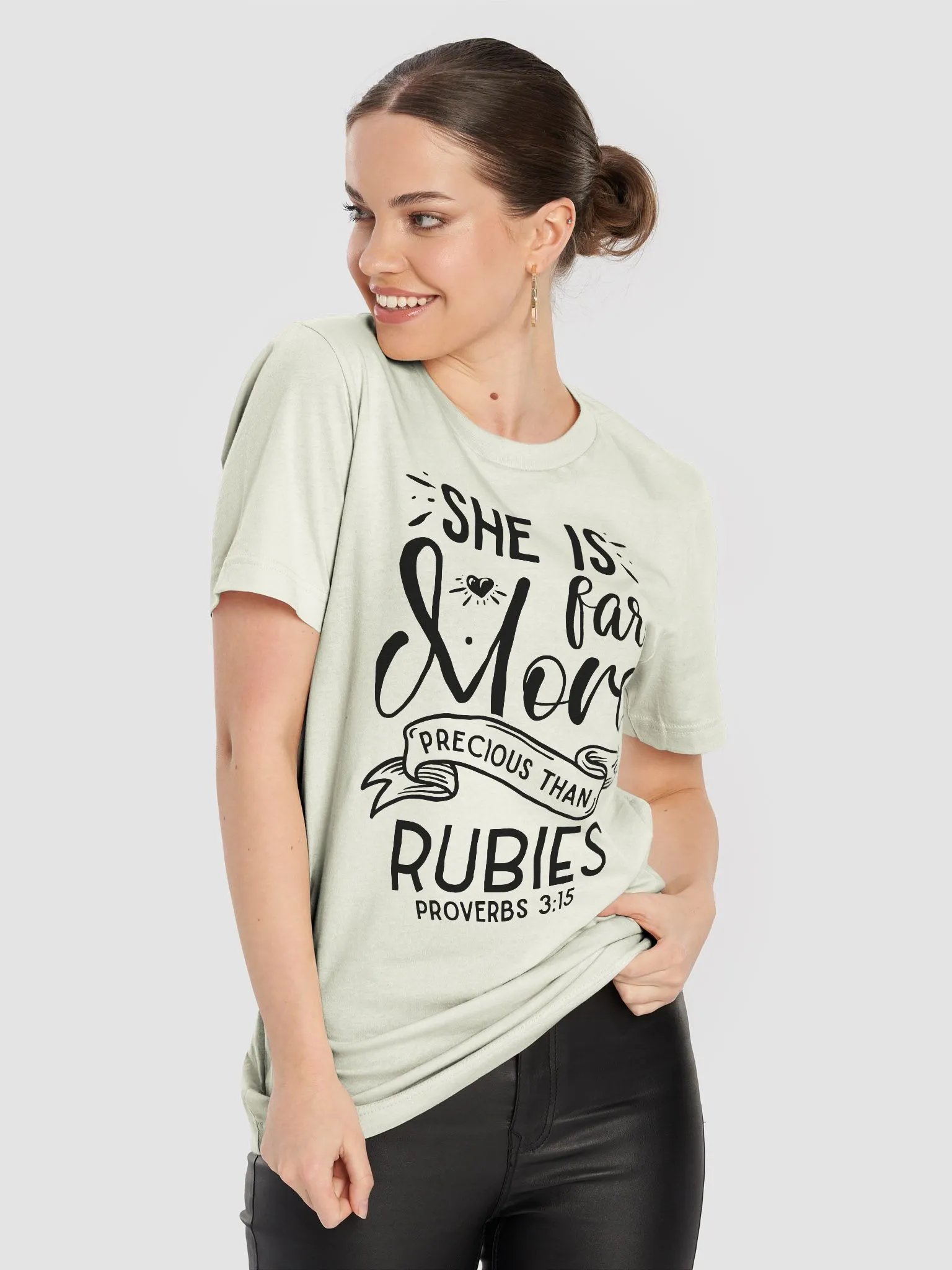 She is more precious than rubies | Christian| Faith | Inspirational product image (81)