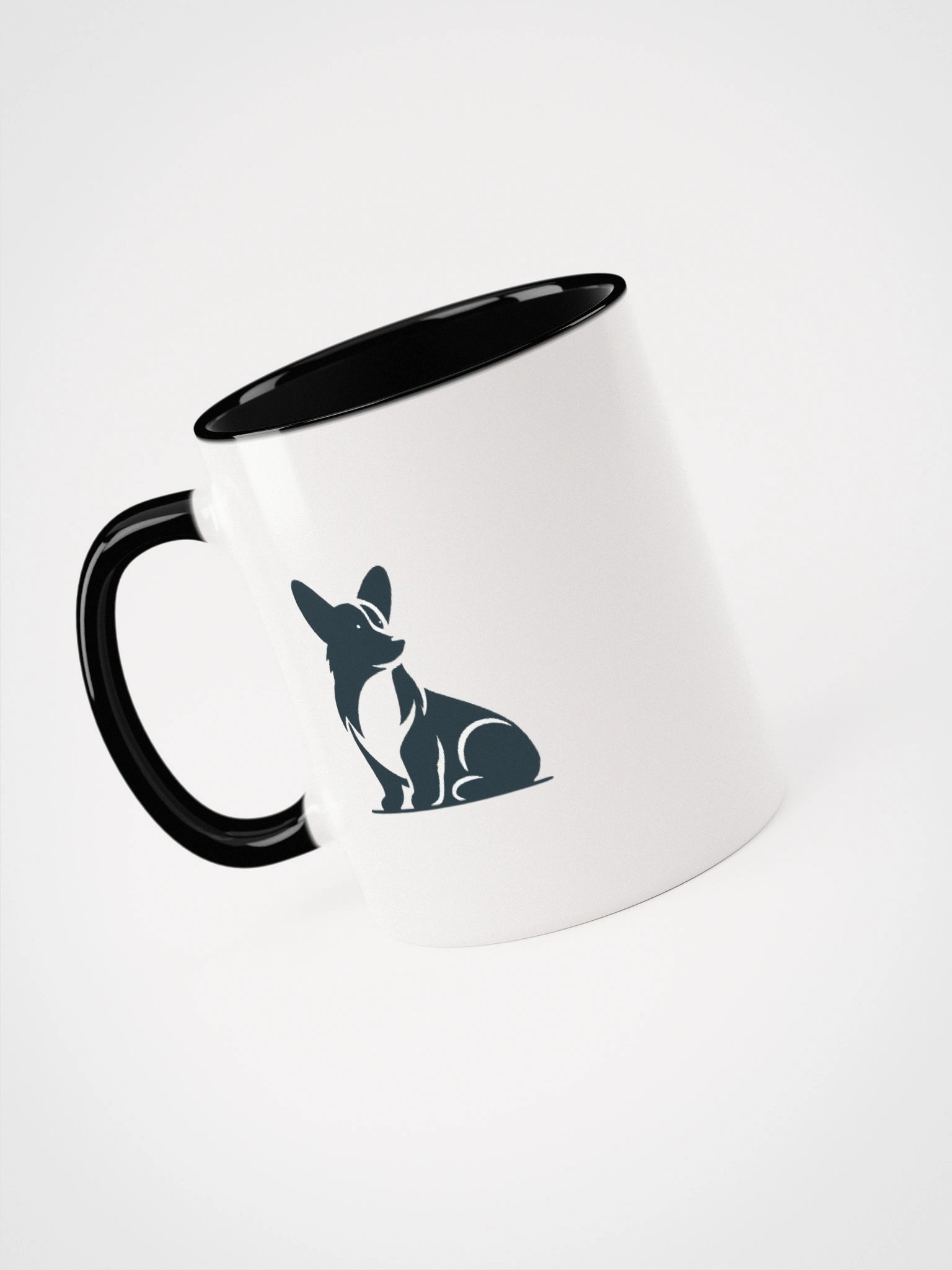 Cute Dog Encounter Ceramic Mug product image (5)