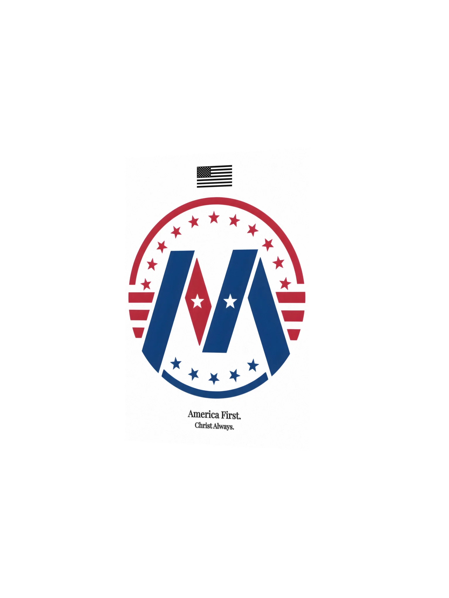 America First, Christ Always MM Poster product image (2)