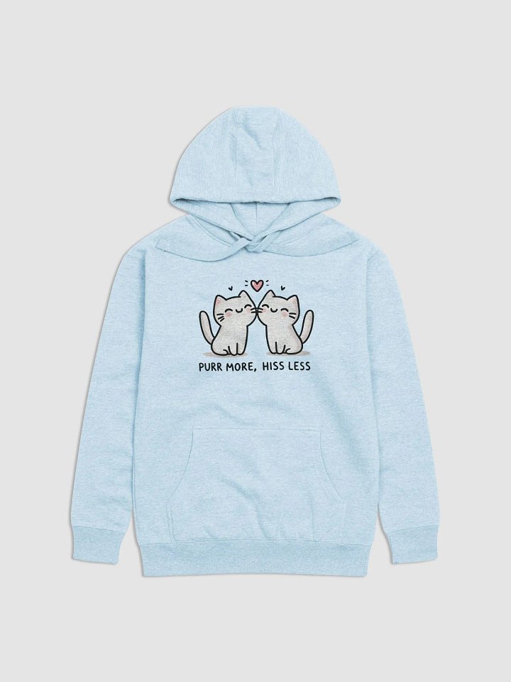 Purr more, Hiss less hoodie product image (1)