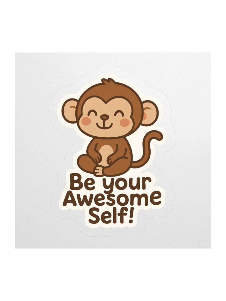 Z's Zonkey Encouragement Zticker. product image (1)