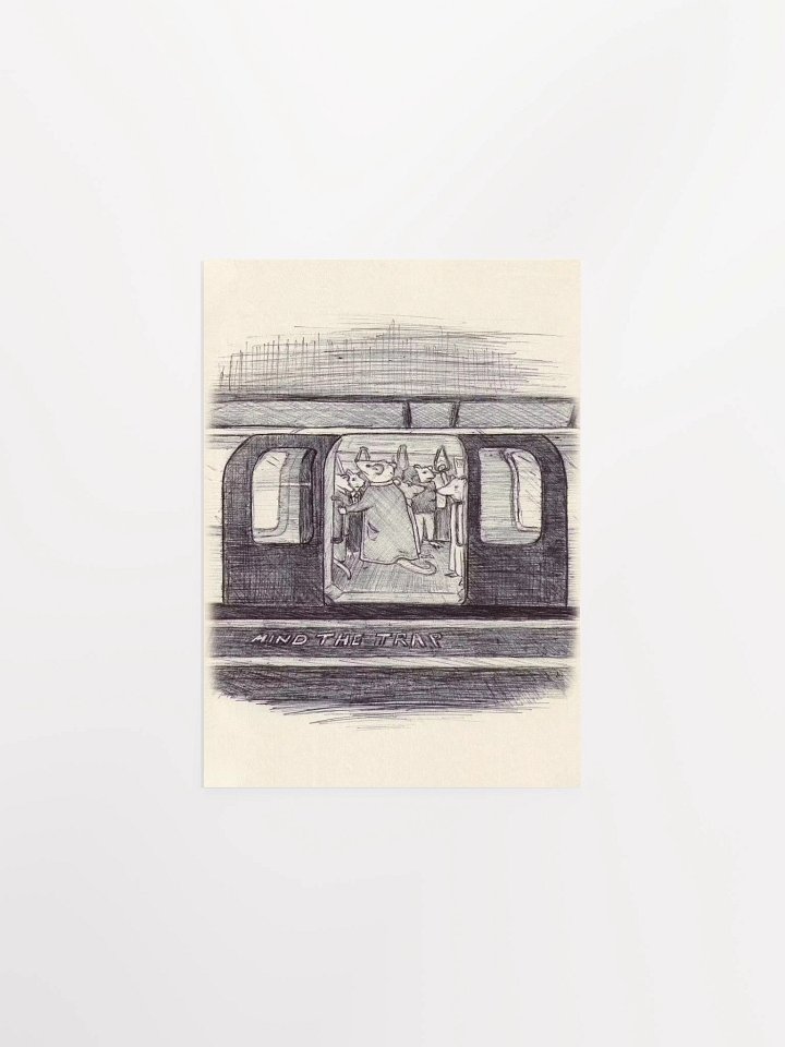 Mind The Trap Print product image (1)