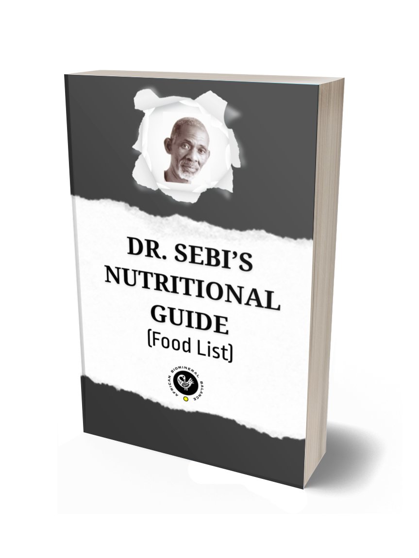 Dr Sebi's Nutritional Guide (Food List) product image (1)