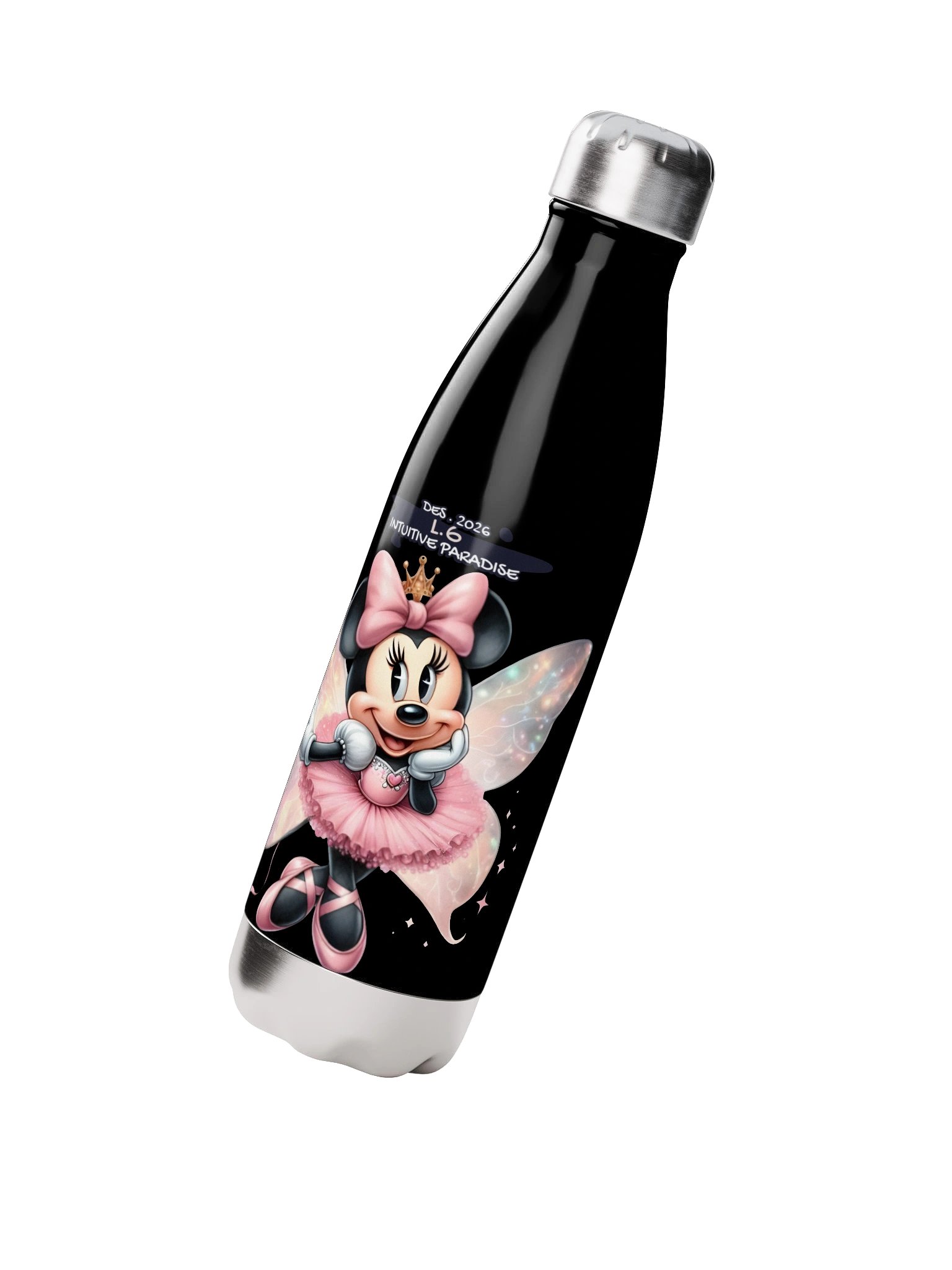 Fairy Ballerina Stainless Steel Water Bottle product image (2)