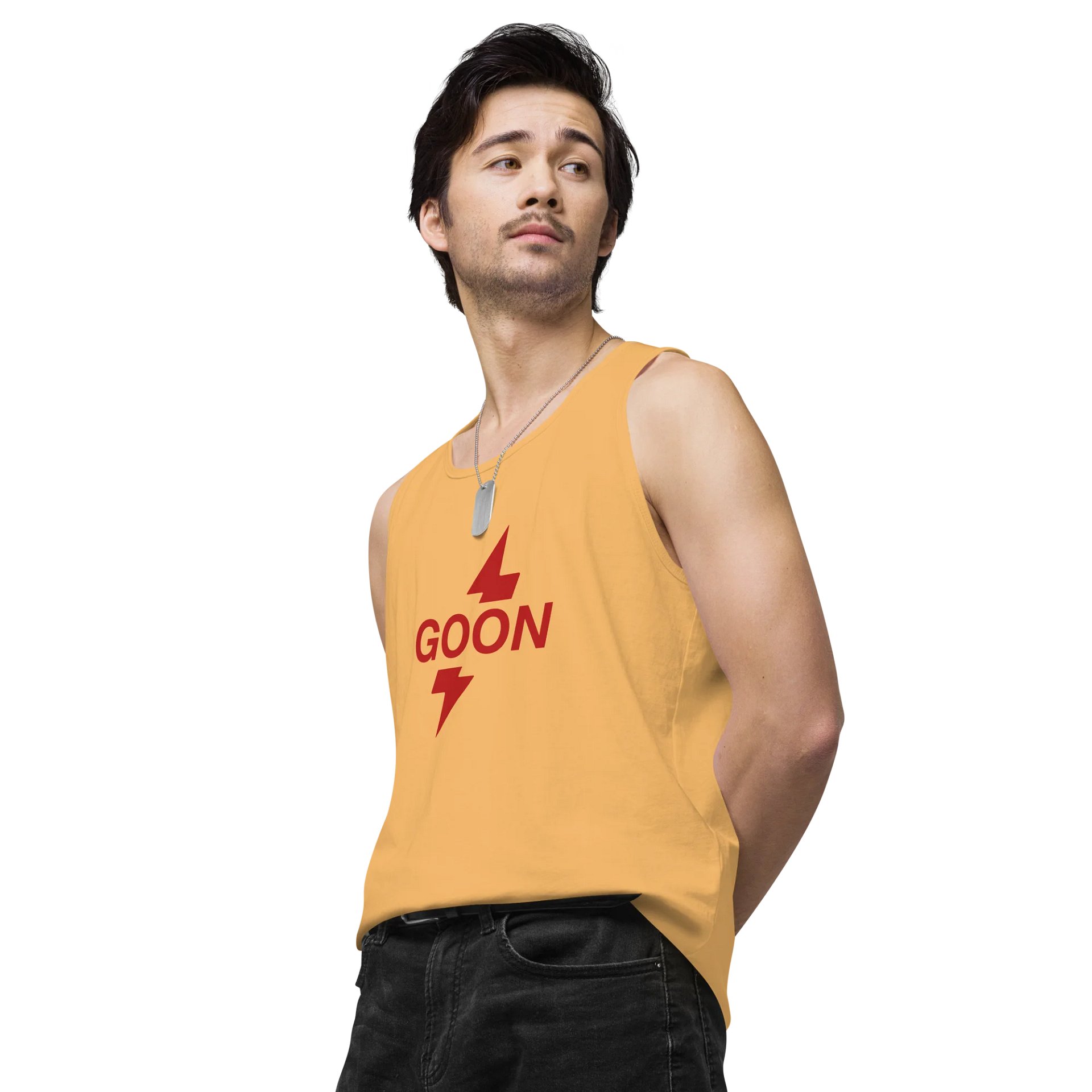 Goon Bolt Tank Top (Yellow) product image (4)