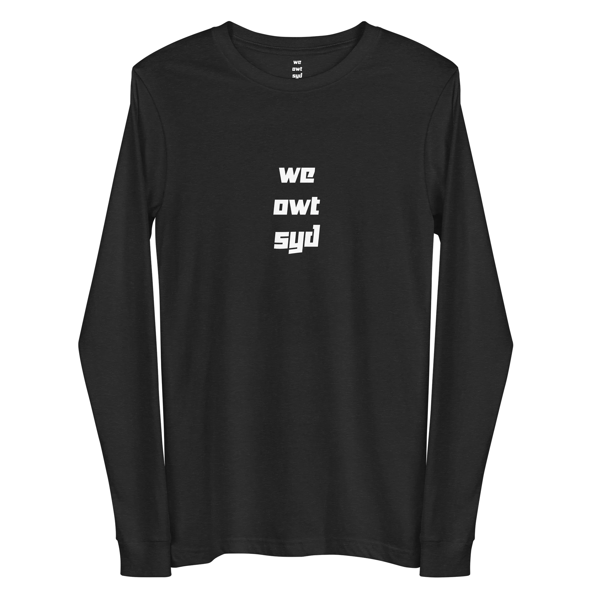 WeOwtsyd Premium Long Sleeve T-Shirt - Black product image (2)