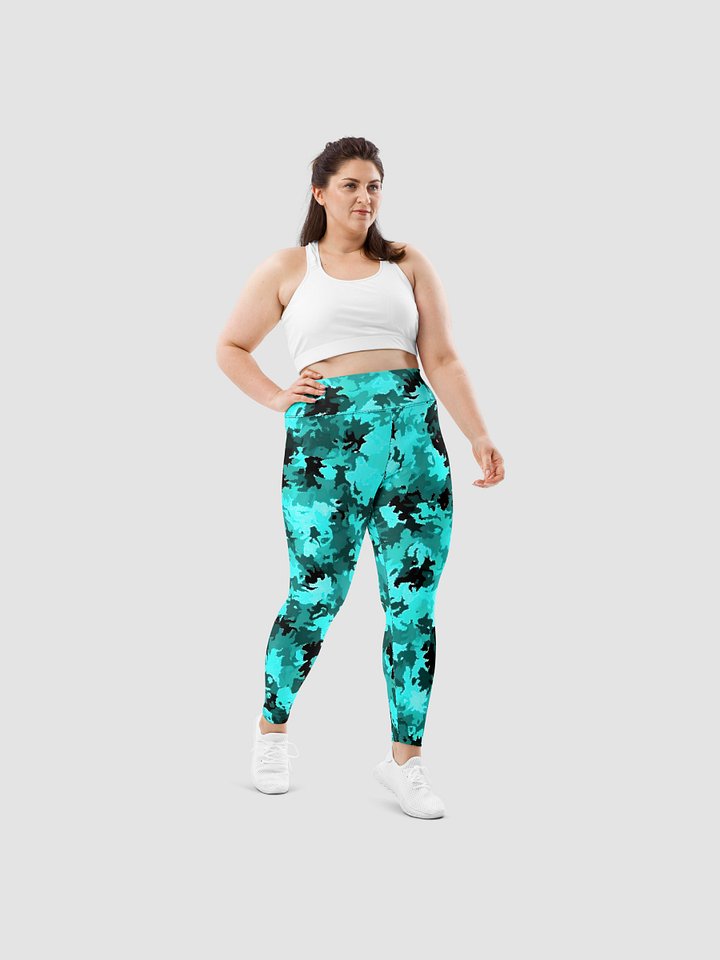 [WhamBlam] All-Over Print Plus Size Leggings product image (1)