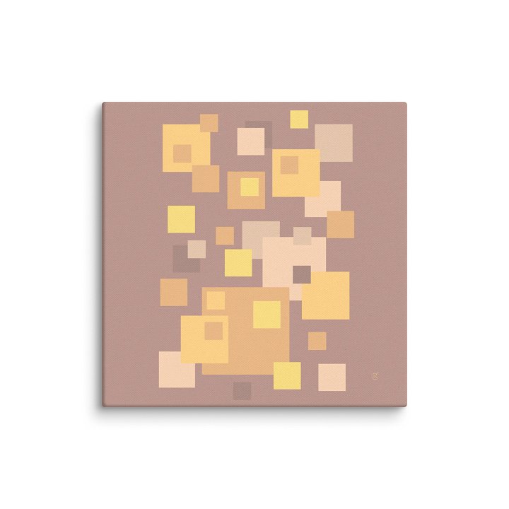 Earthly Layers Canvas Collection - Abstract Image No. 3 product image (1)