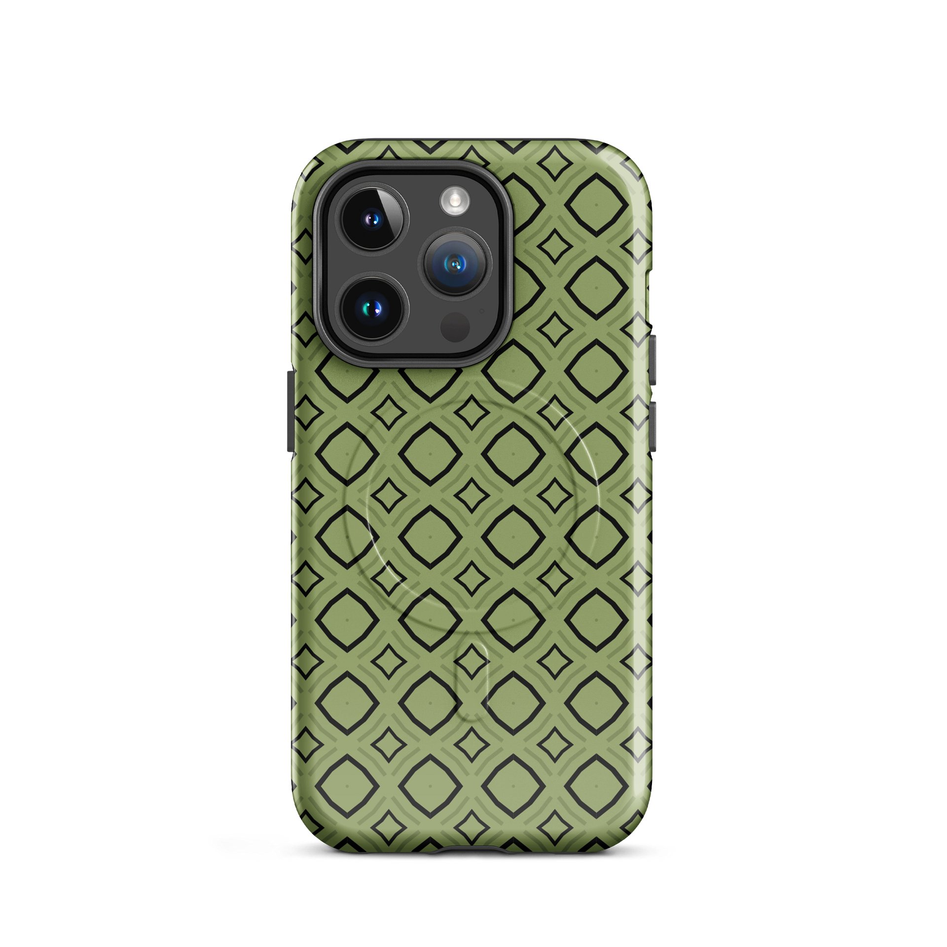 Bumble Delight iPhone 17 Tough MagSafe Case - Shockproof Dual-Layer Geometric Protective Cover product image (2)