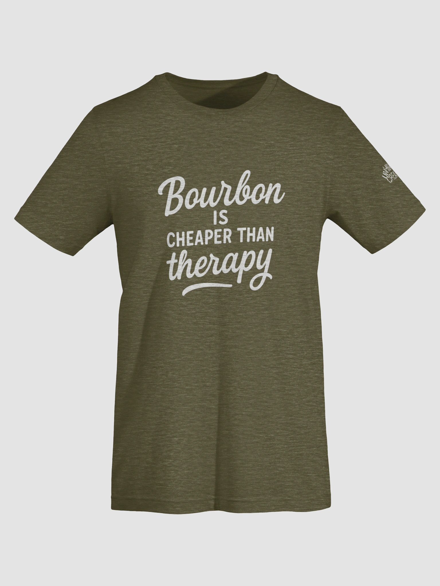 Bourbon Is Cheaper Than Therapy T-Shirt product image (19)