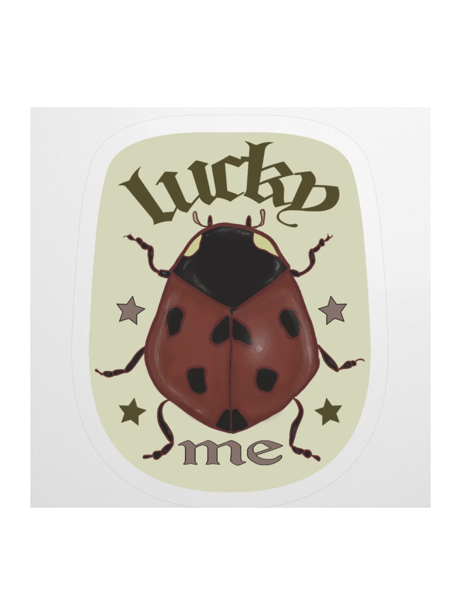 Lucky Me LadyBug - Sticker product image (2)