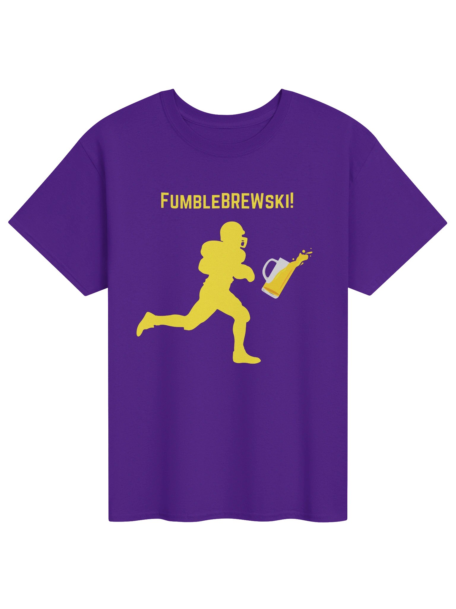 FumbleBREWski T-Shirt Purple product image (1)