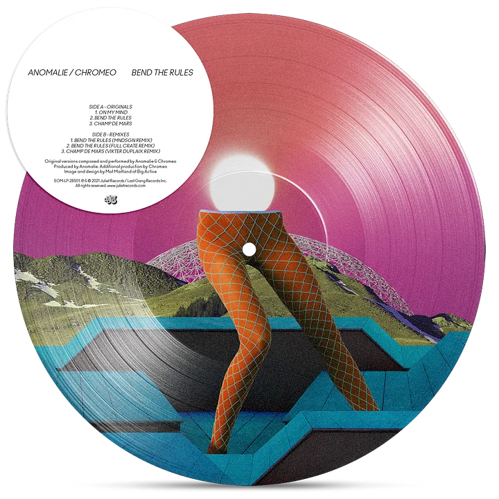 Vinyl Picturedisk of Bend the Rules EP product image (2)
