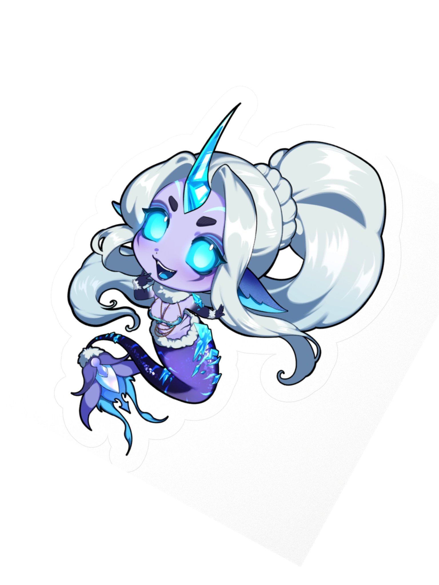 Chibi Mermaid - Sticker product image (2)